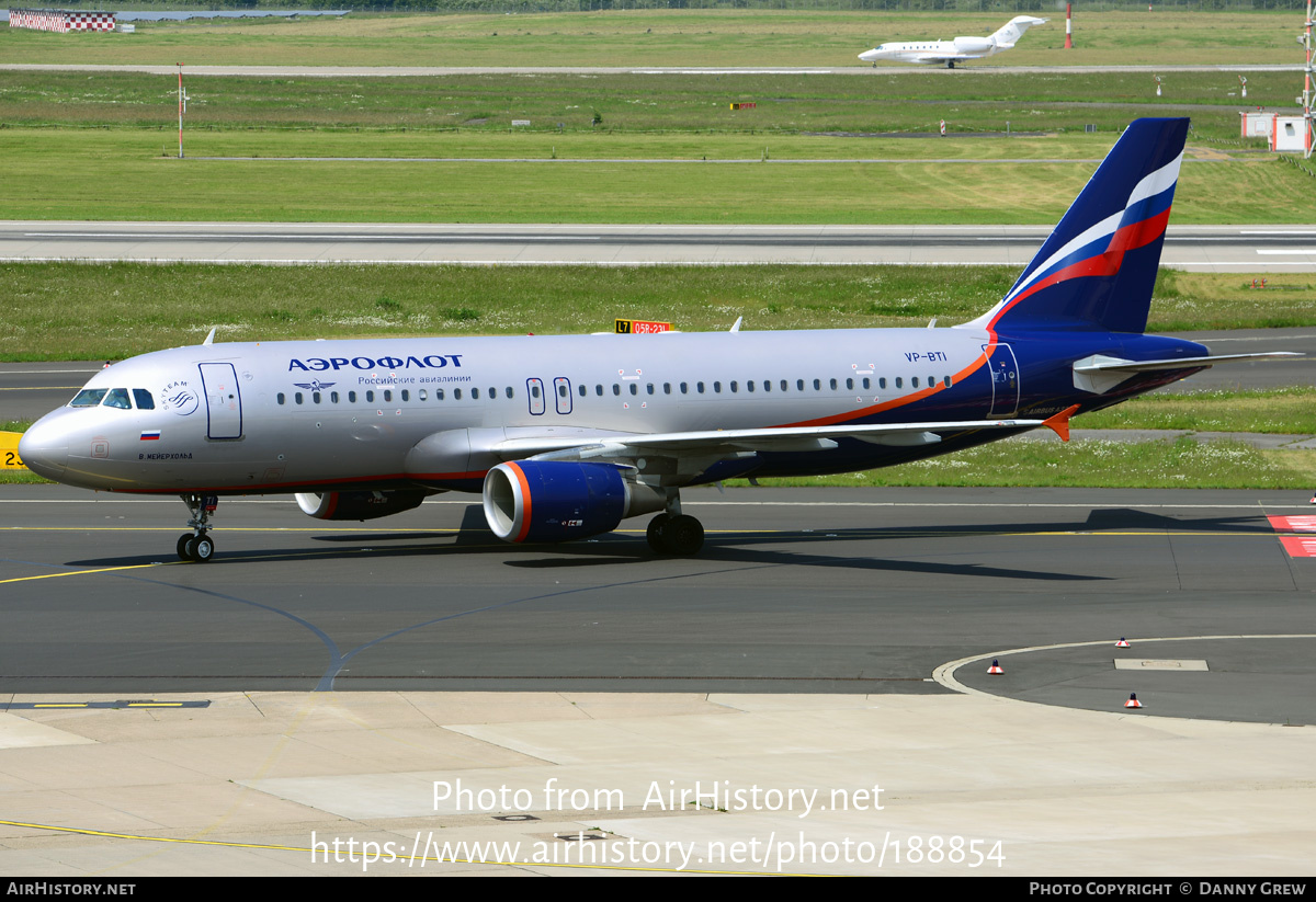 Aircraft Photo of VP-BTI | Airbus A320-214 | Aeroflot - Russian Airlines | AirHistory.net #188854