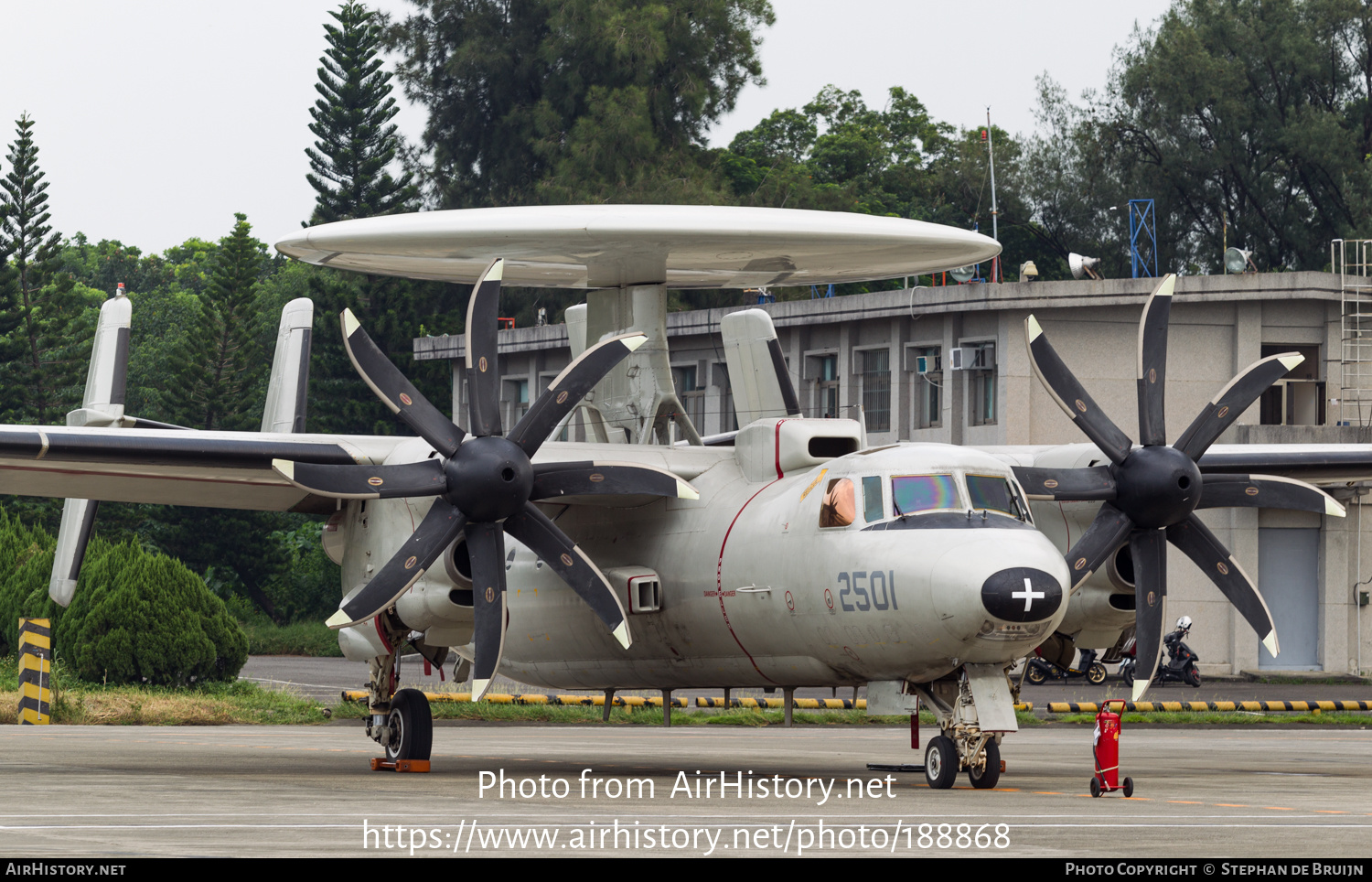 Aircraft Photo of 2501 | Northrop Grumman E-2T Hawkeye | Taiwan - Air Force | AirHistory.net #188868