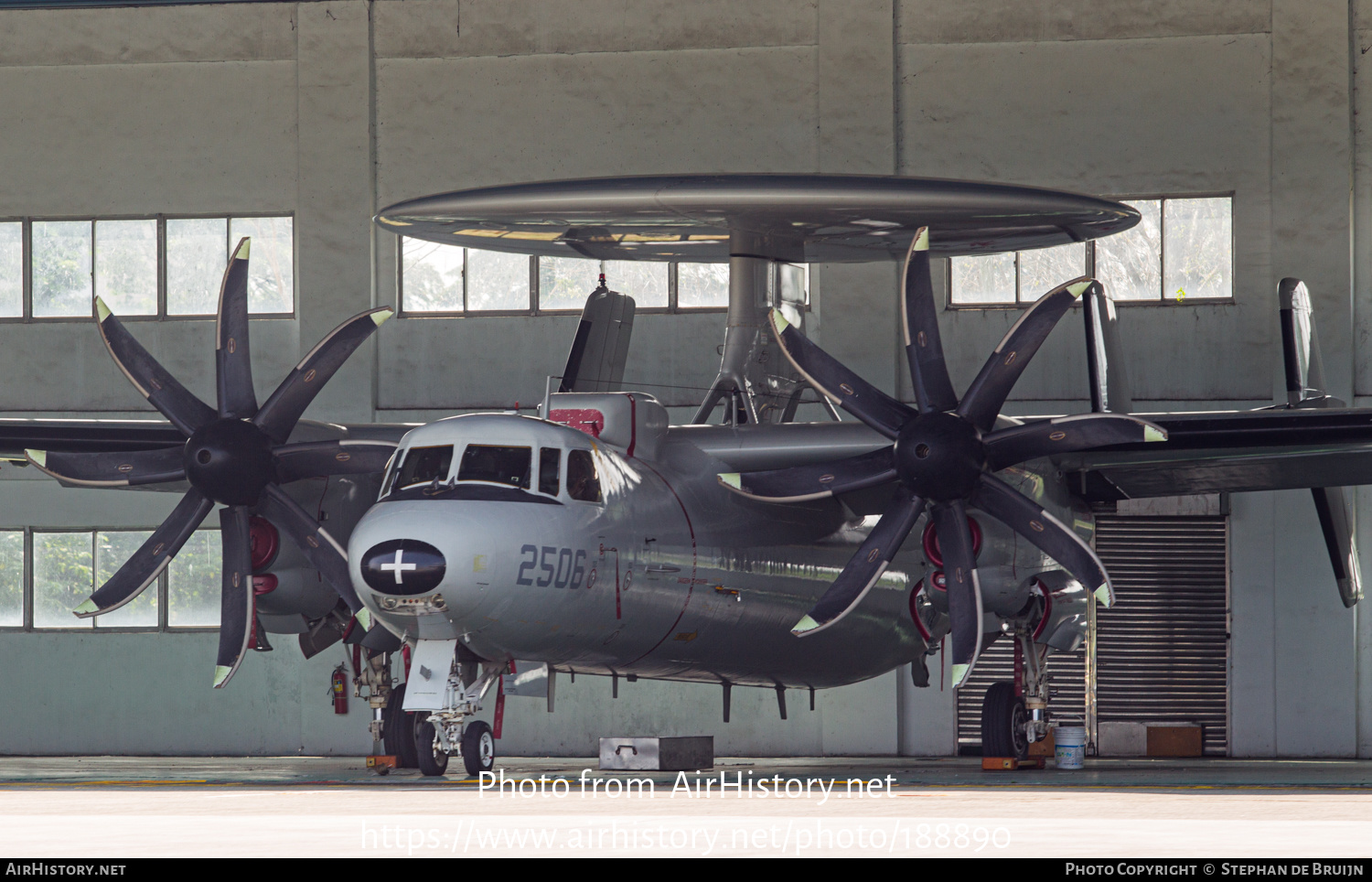 Aircraft Photo of 2506 | Northrop Grumman E-2T Hawkeye | Taiwan - Air Force | AirHistory.net #188890