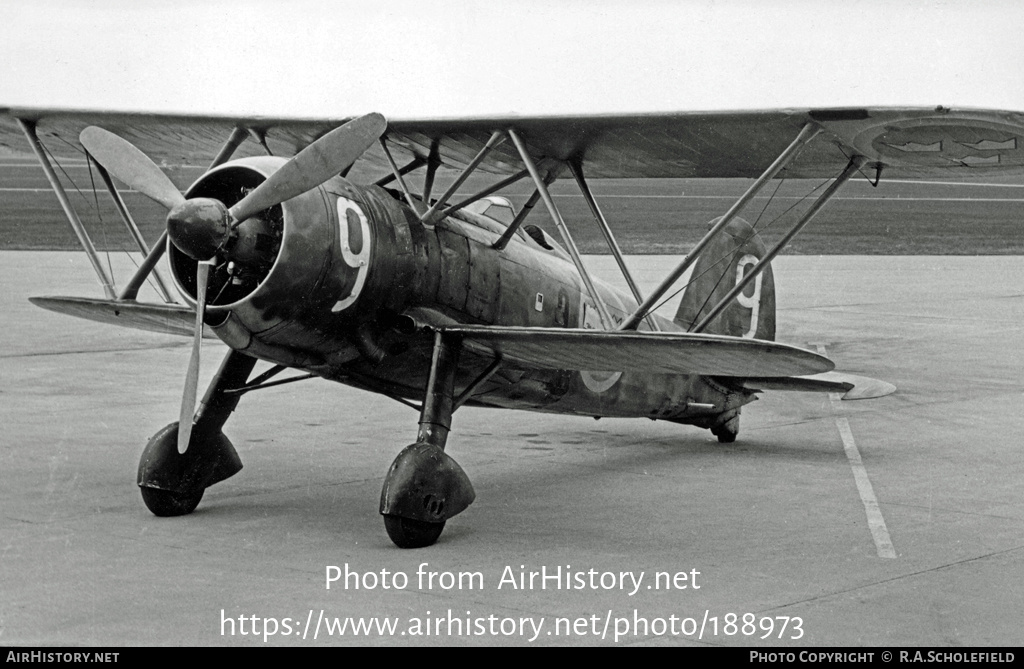 Aircraft Photo of 2543 | Fiat J11 Falco (CR-42) | Sweden - Air Force | AirHistory.net #188973