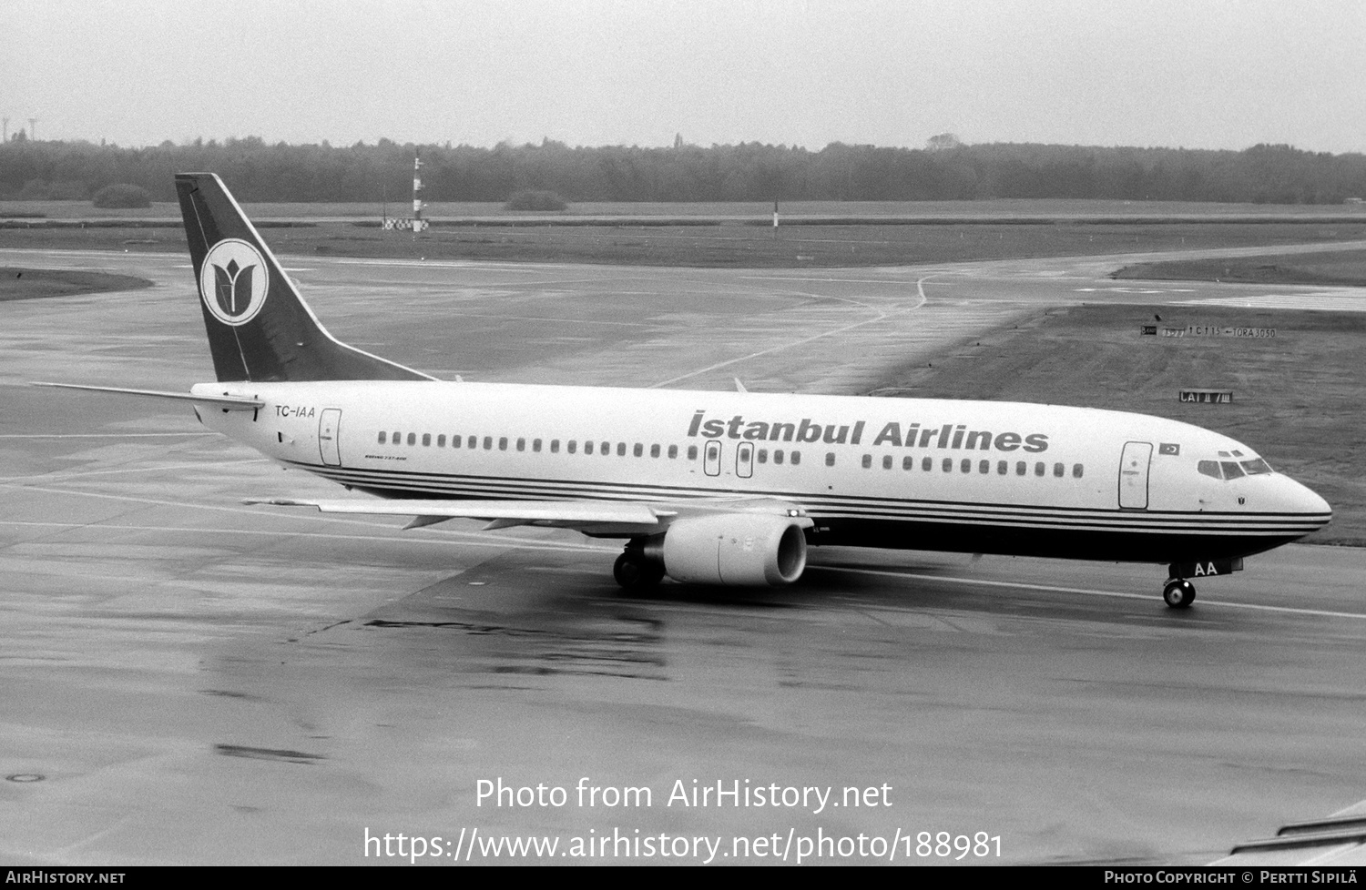 Aircraft Photo of TC-IAA | Boeing 737-46Q | Istanbul Airlines | AirHistory.net #188981