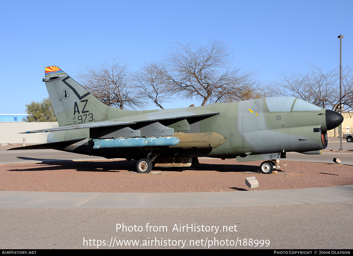 Aircraft Photo of 70-0973 / AF70-973 | LTV A-7D Corsair II | USA - Air Force | AirHistory.net #188999