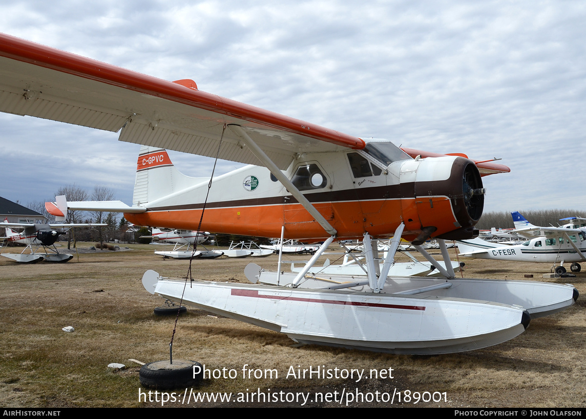 Aircraft Photo of C-GPVC | De Havilland Canada DHC-2 Beaver Mk1 | Elk Island Air | AirHistory.net #189001