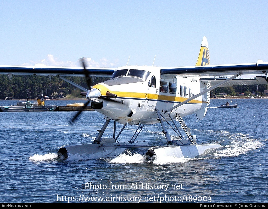 Aircraft Photo of C-GHAS | Vazar DHC-3T Turbine Otter | Harbour Air | AirHistory.net #189003