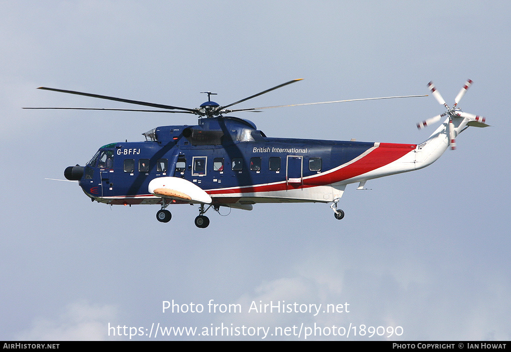 Aircraft Photo of G-BFFJ | Sikorsky S-61N MkII | British International Helicopters | AirHistory.net #189090