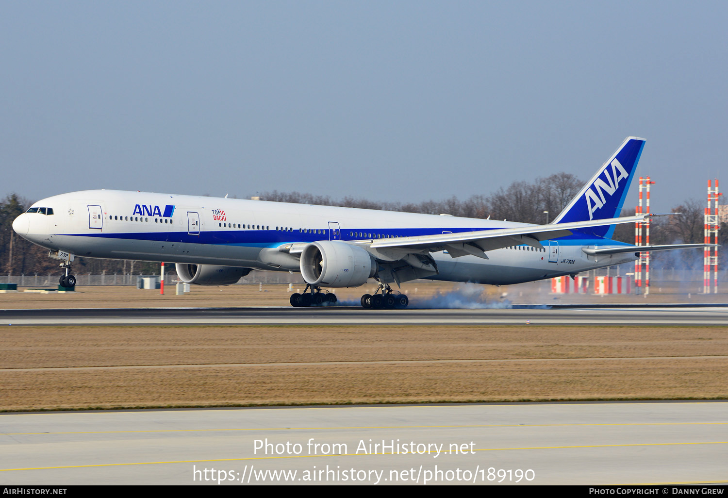 Aircraft Photo of JA732A | Boeing 777-381/ER | All Nippon Airways - ANA | AirHistory.net #189190