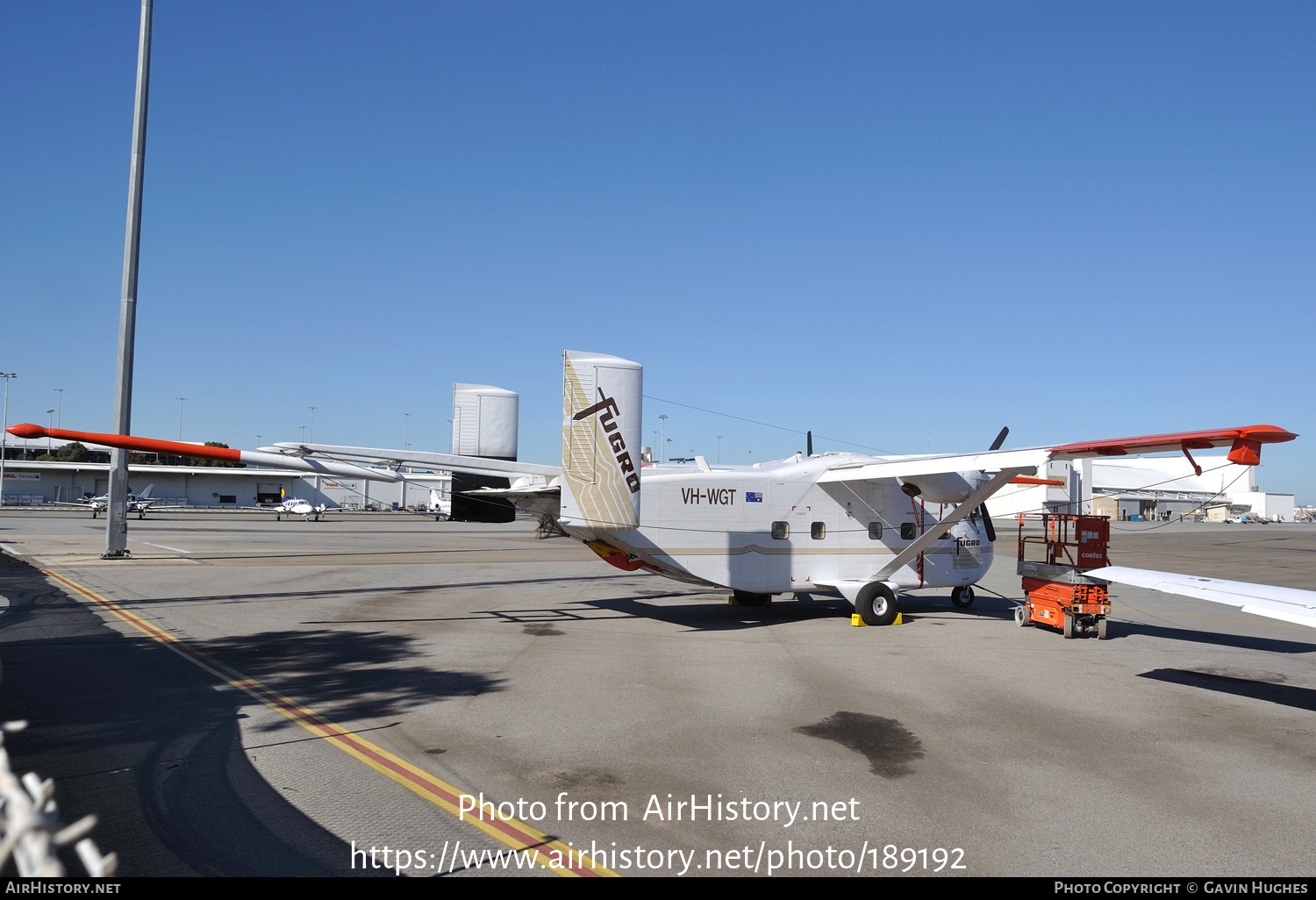 Aircraft Photo of VH-WGT | Short SC.7 Skyvan 3-100 | Fugro Airborne Surveys | AirHistory.net #189192