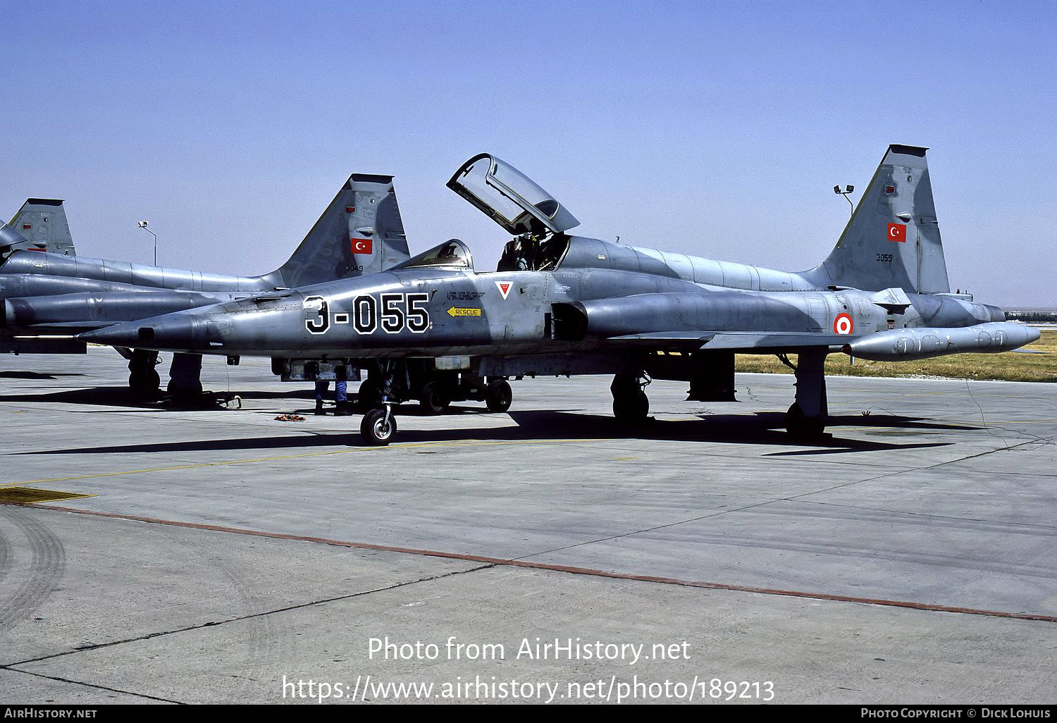 Aircraft Photo of 3055 | Canadair NF-5A | Turkey - Air Force | AirHistory.net #189213