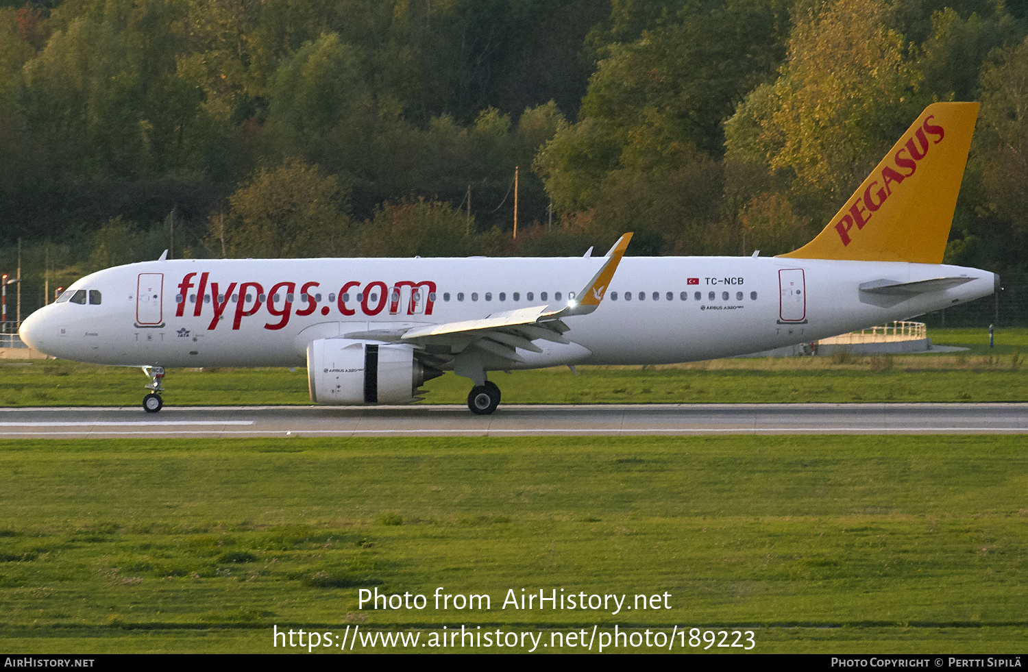 Aircraft Photo of TC-NCB | Airbus A320-251N | Pegasus Airlines | AirHistory.net #189223