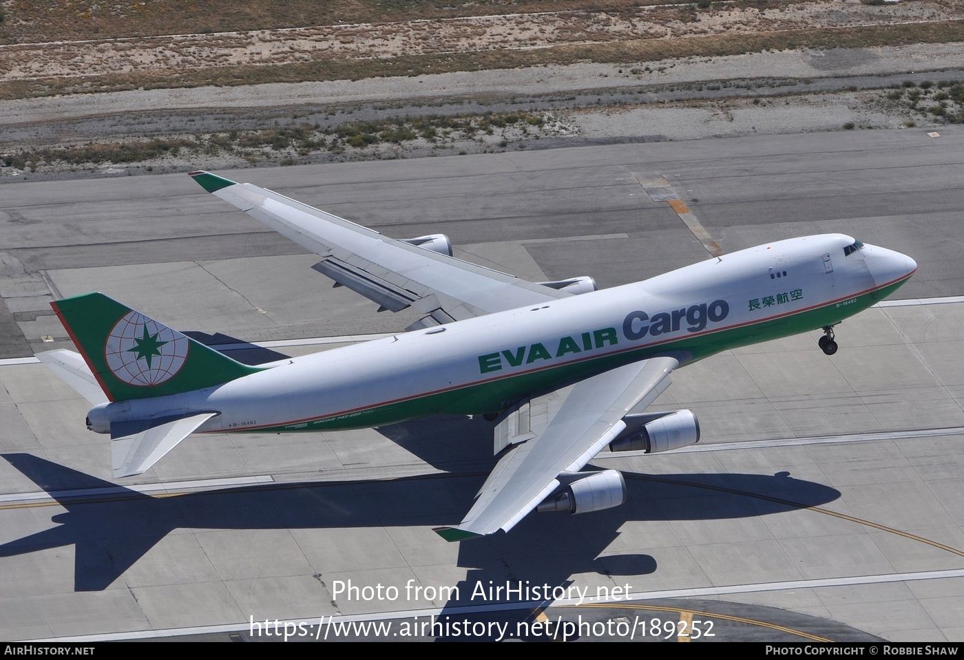 Aircraft Photo of B-16482 | Boeing 747-45EF/SCD | EVA Air Cargo | AirHistory.net #189252