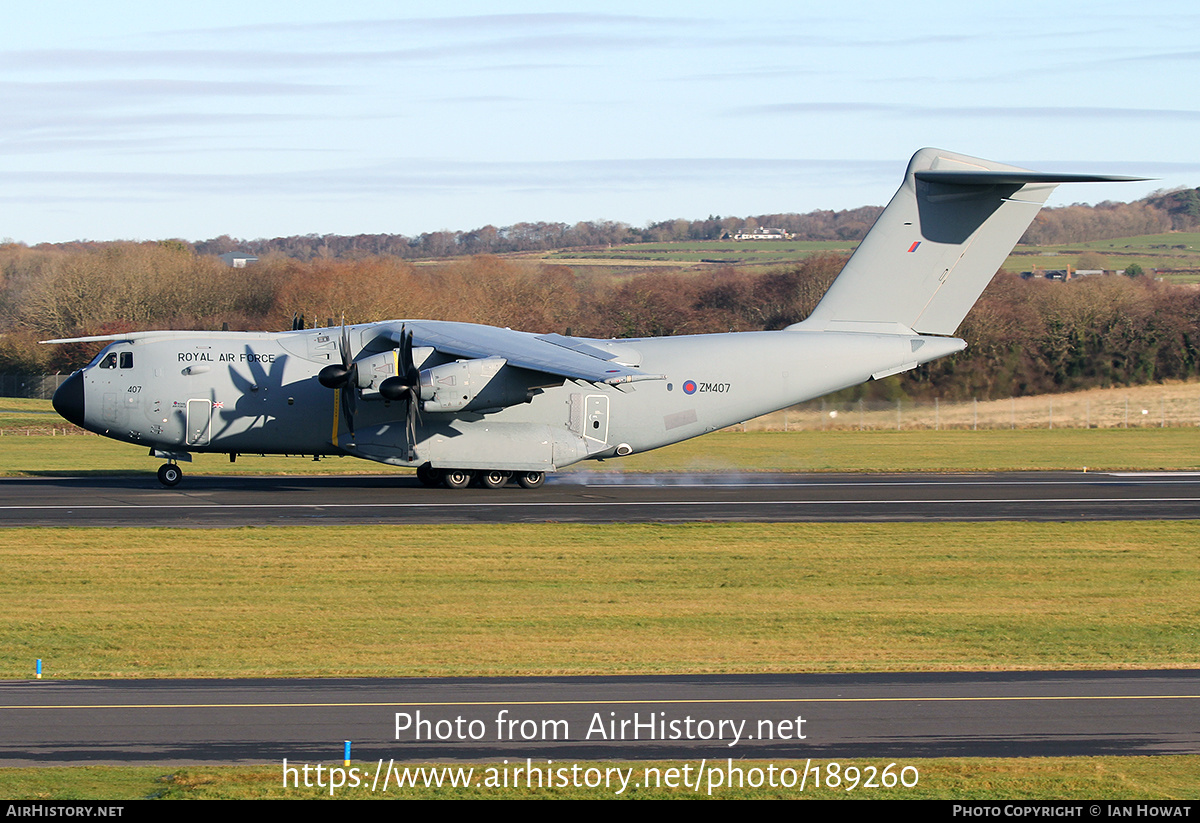 Aircraft Photo of ZM407 | Airbus A400M Atlas C1 | UK - Air Force | AirHistory.net #189260