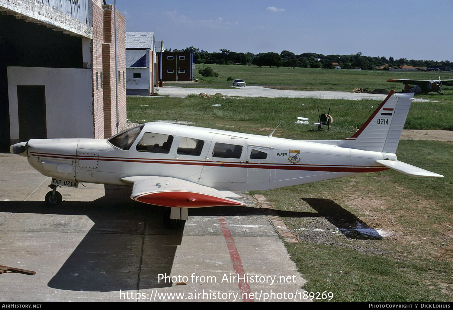 Aircraft Photo of 0214 | Piper PA-32R | Paraguay - Air Force | AirHistory.net #189269