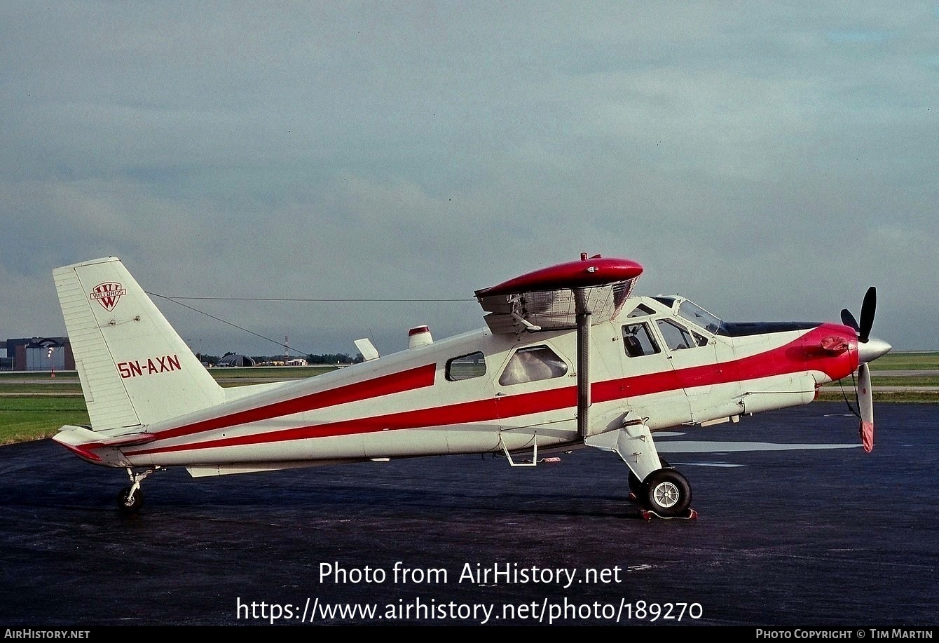 Aircraft Photo of 5N-AXN | De Havilland Canada DHC-2 Turbo Beaver Mk3 | Willbros Group | AirHistory.net #189270