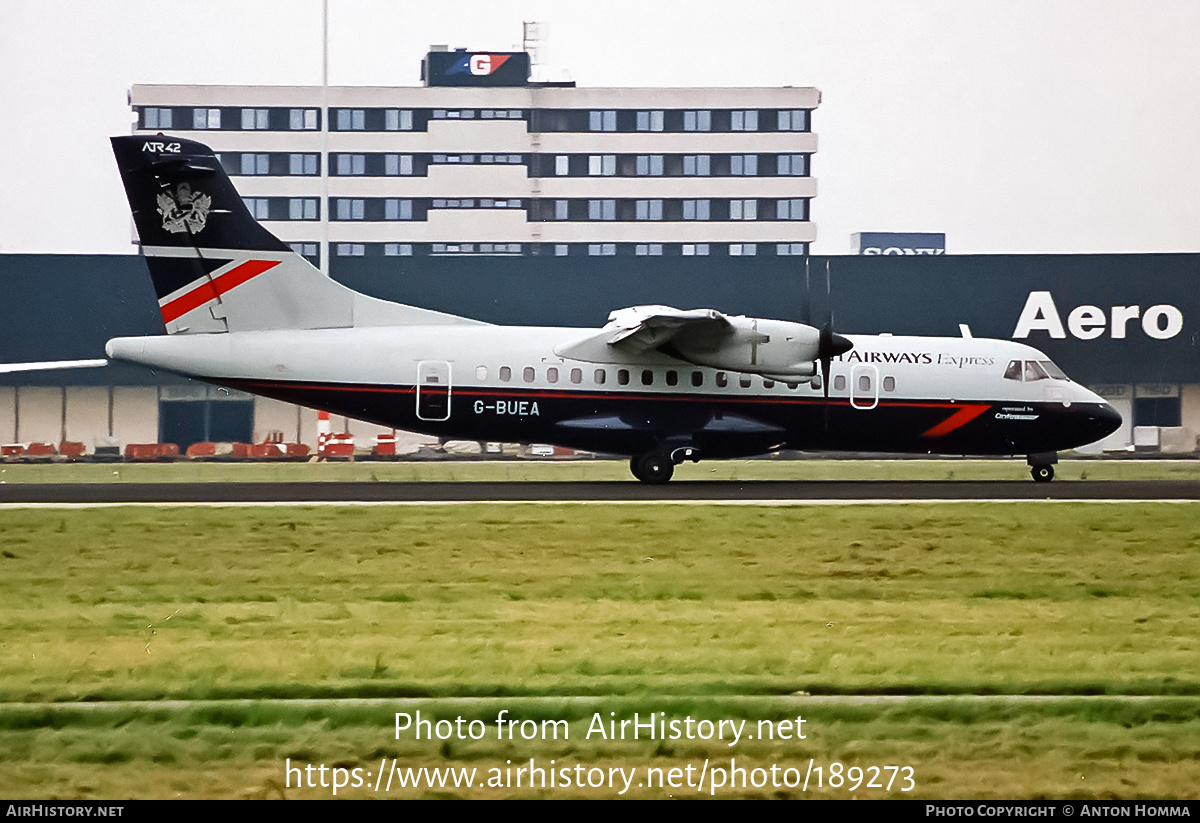 Aircraft Photo of G-BUEA | ATR ATR-42-300 | British Airways Express | AirHistory.net #189273