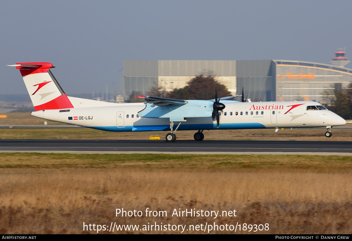 Aircraft Photo of OE-LGJ | Bombardier DHC-8-402 Dash 8 | Austrian Airlines | AirHistory.net #189308