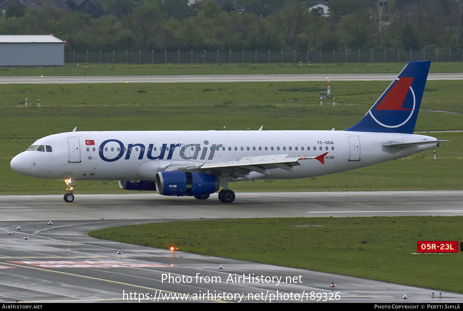 Aircraft Photo of TC-ODA | Airbus A320-233 | Onur Air | AirHistory.net #189326