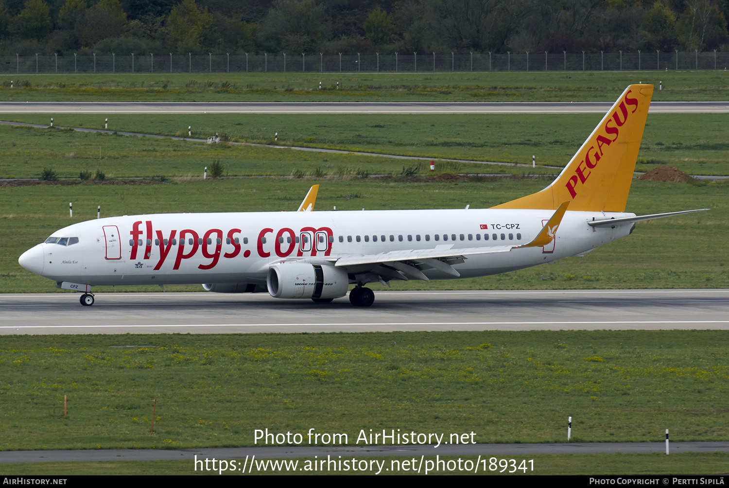 Aircraft Photo of TC-CPZ | Boeing 737-8H6 | Pegasus Airlines | AirHistory.net #189341