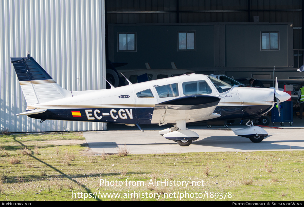 Aircraft Photo of EC-CGV | Piper PA-28-161 Warrior II | AirHistory.net #189378