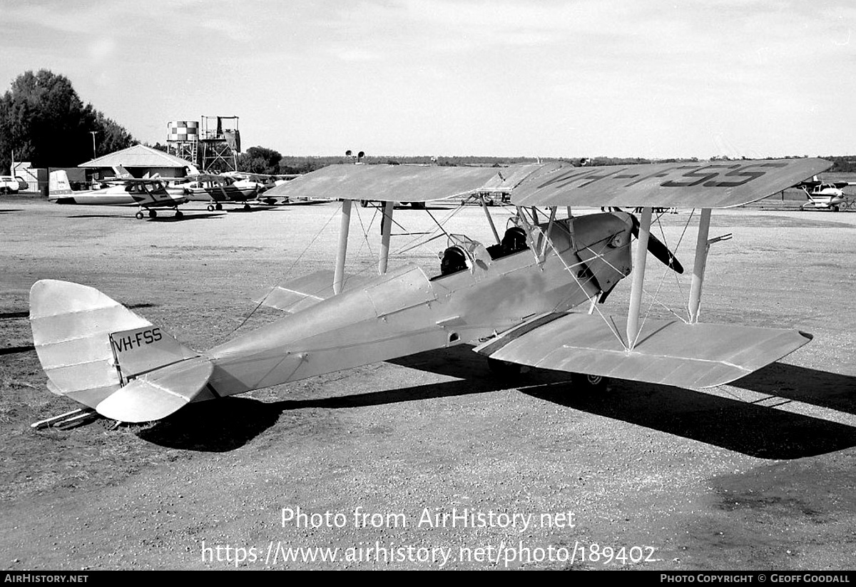 Aircraft Photo of VH-FSS | De Havilland D.H. 82A Tiger Moth | AirHistory.net #189402