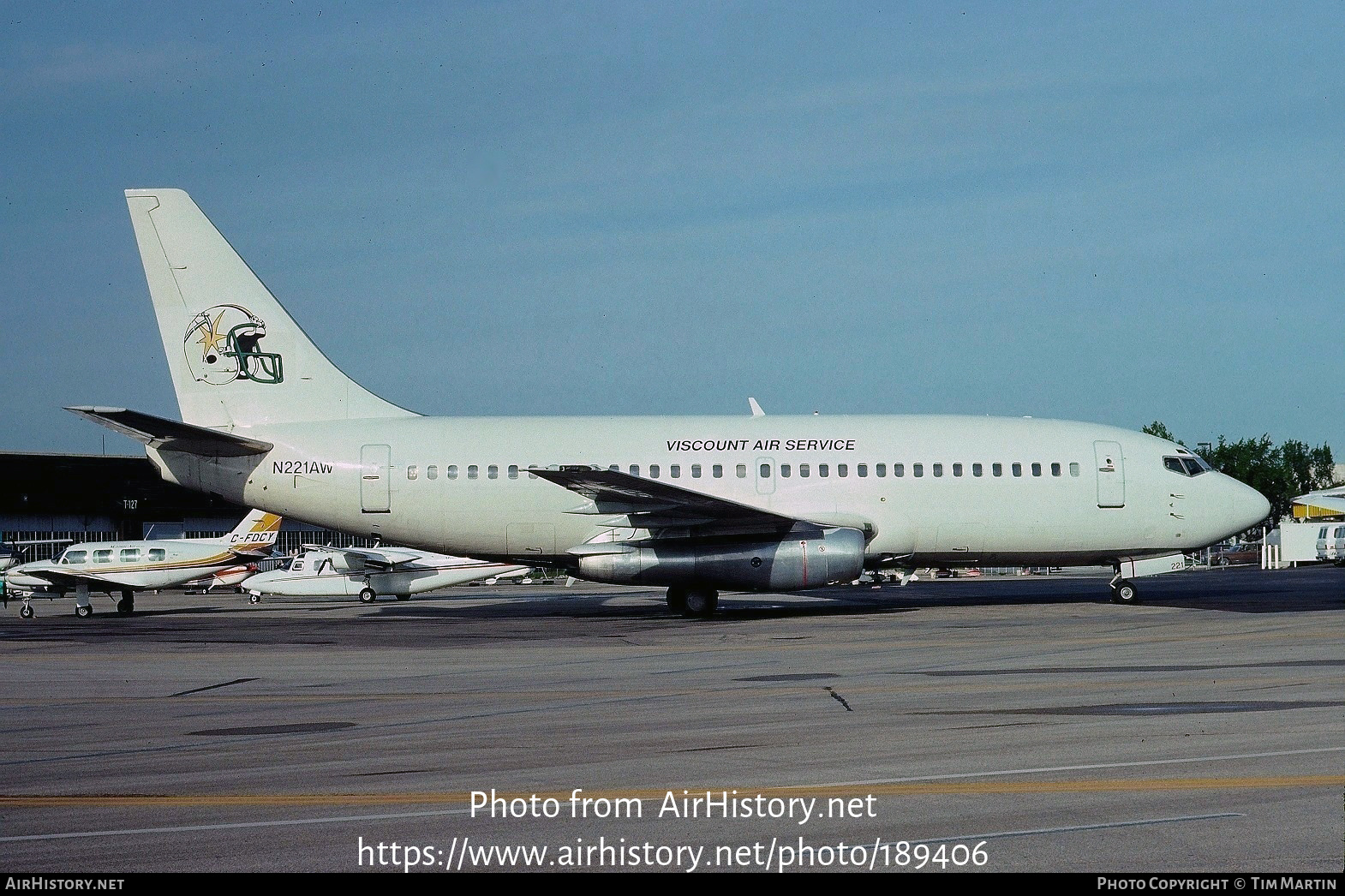 Aircraft Photo of N221AW | Boeing 737-247 | Viscount Air Service | AirHistory.net #189406