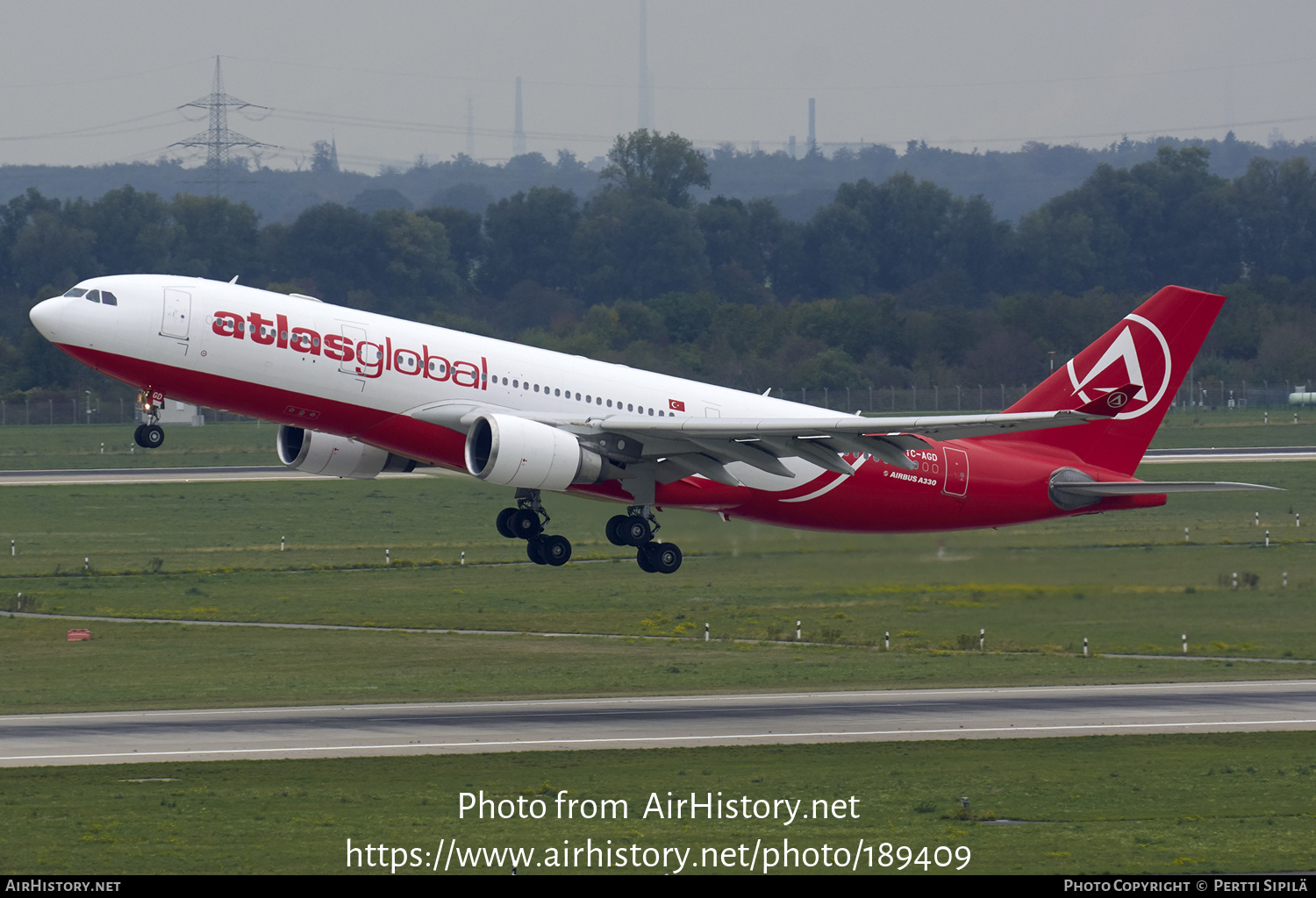 Aircraft Photo of TC-AGD | Airbus A330-203 | AtlasGlobal Airlines | AirHistory.net #189409