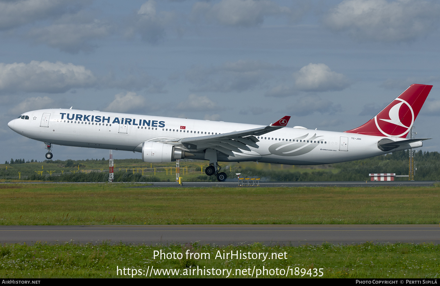 Aircraft Photo of TC-JOH | Airbus A330-303 | Turkish Airlines | AirHistory.net #189435