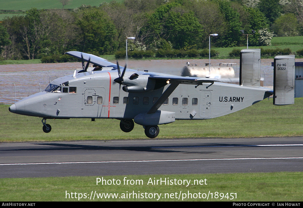 Aircraft Photo of 93-1322 / 31322 | Short C-23C Sherpa (360) | USA - Army | AirHistory.net #189451