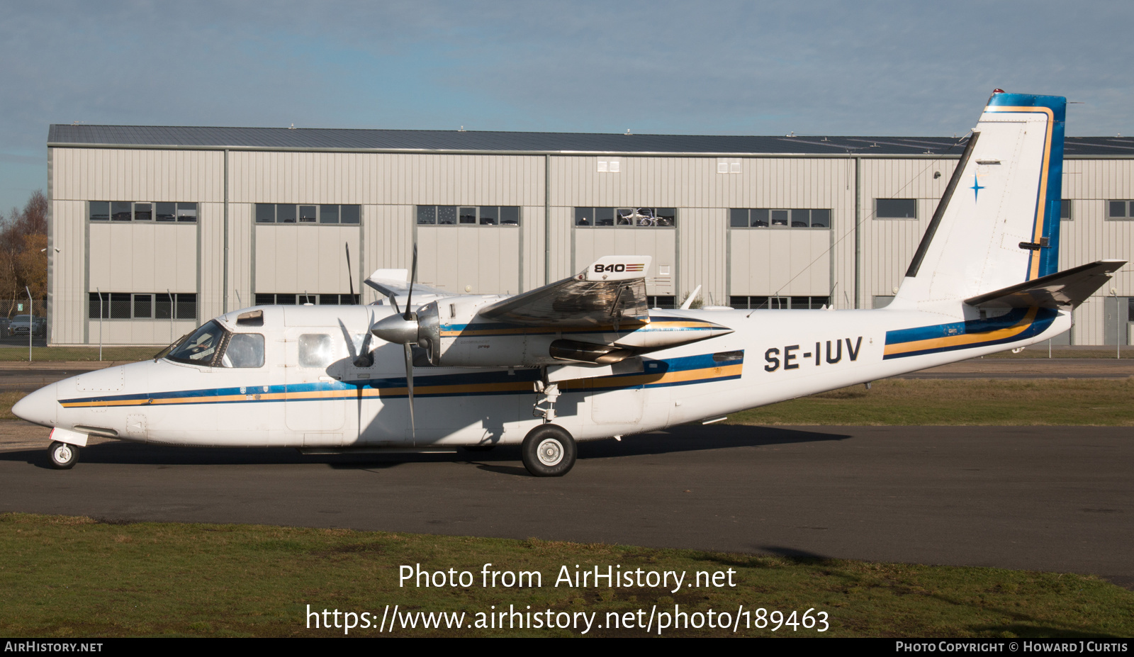 Aircraft Photo of SE-IUV | Rockwell 690C Jetprop 840 | AirHistory.net #189463