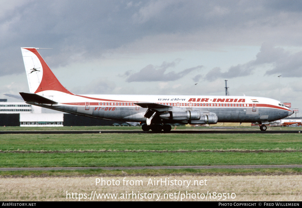 Aircraft Photo of VT-DVB | Boeing 707-337C | Air India | AirHistory.net #189510