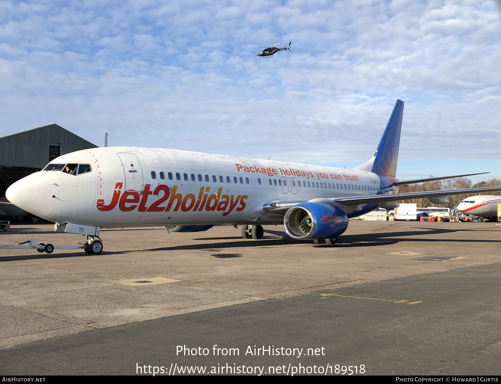 Aircraft Photo of G-DRTO | Boeing 737-8JP | Jet2 Holidays | AirHistory.net #189518