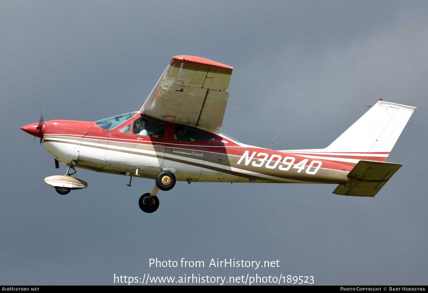 Aircraft Photo of N30940 | Cessna 177B | AirHistory.net #189523