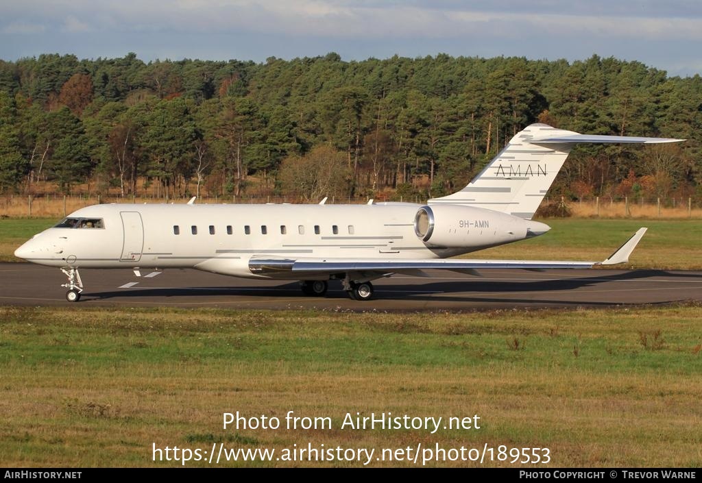 Aircraft Photo of 9H-AMN | Bombardier Global 5000 (BD-700-1A11) | Aman Resorts | AirHistory.net #189553