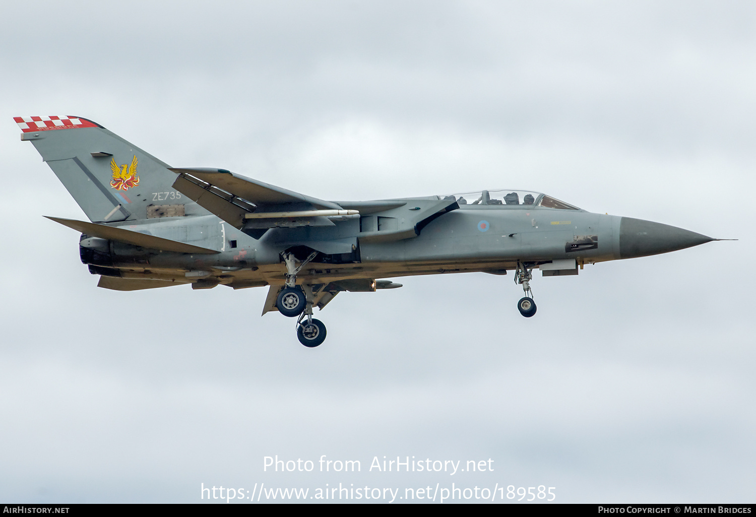 Aircraft Photo of ZE735 | Panavia Tornado F3 | UK - Air Force | AirHistory.net #189585