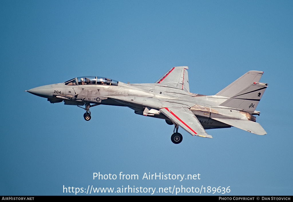 Aircraft Photo of 158980 | Grumman F-14A Tomcat | USA - Navy | AirHistory.net #189636