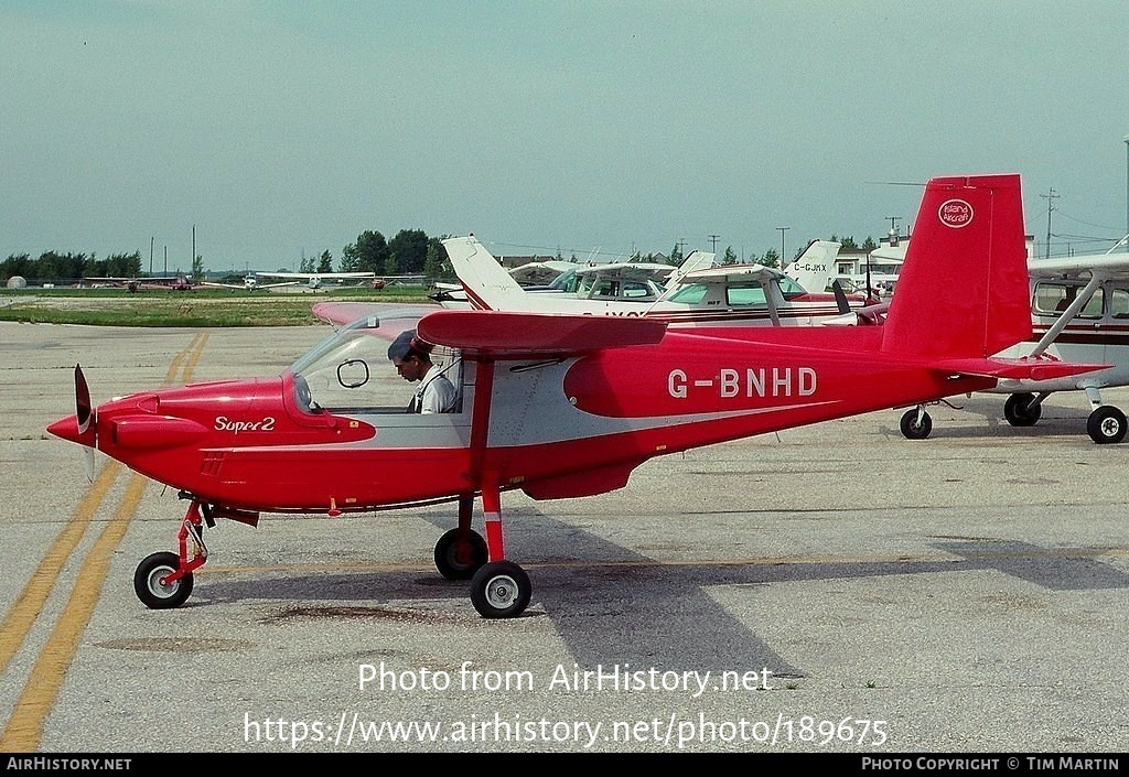 Aircraft Photo of G-BNHD | ARV ARV-1 Super 2 | AirHistory.net #189675