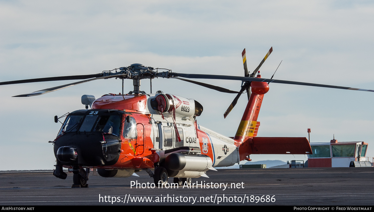 Aircraft Photo of 6023 | Sikorsky MH-60T Jayhawk (S-70B-5) | USA - Coast Guard | AirHistory.net #189686