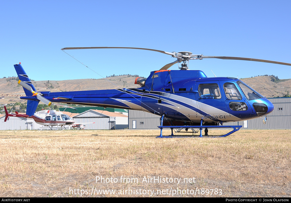 Aircraft Photo of VH-AGL | Eurocopter AS-350B-2 Ecureuil | AirHistory.net #189783