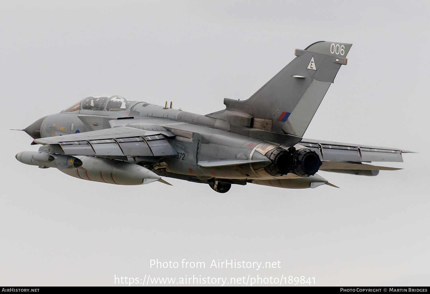 Aircraft Photo of ZA372 | Panavia Tornado GR4A | UK - Air Force | AirHistory.net #189841