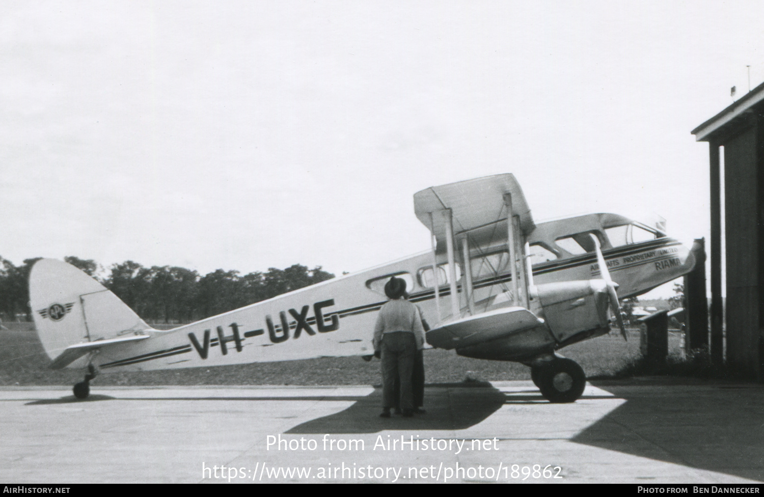 Aircraft Photo of VH-UXG | De Havilland D.H. 84 Dragon 2 | APL - Aircrafts Pty Ltd | AirHistory.net #189862