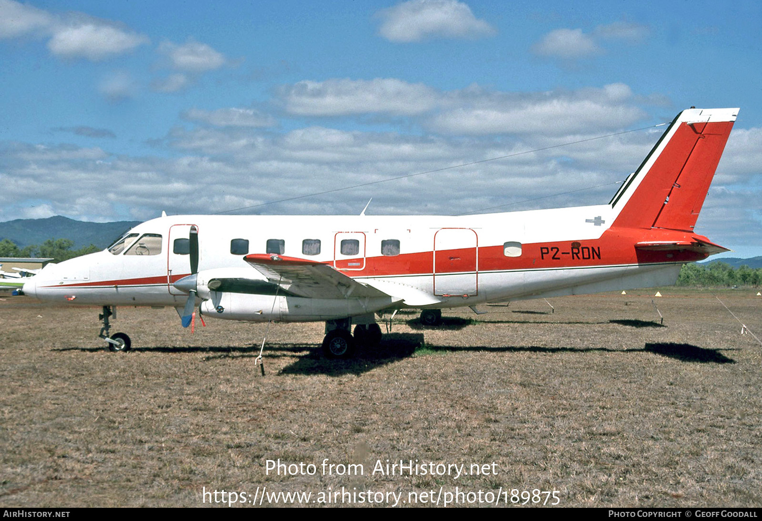 Aircraft Photo of P2-RDN | Embraer EMB-110 Bandeirante | Talair - Tourist Airline of Niugini | AirHistory.net #189875