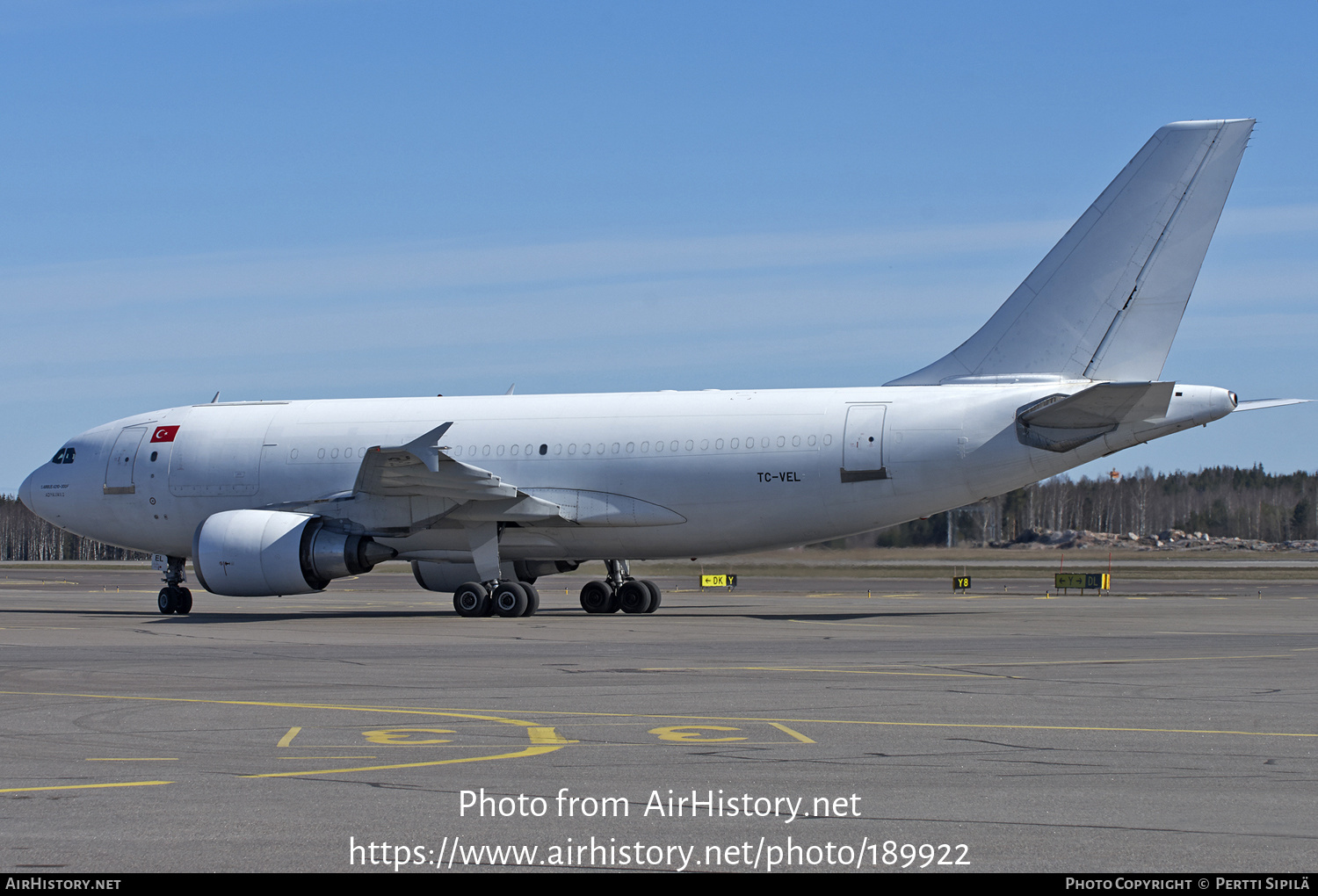 Aircraft Photo of TC-VEL | Airbus A310-308/F | AirHistory.net #189922