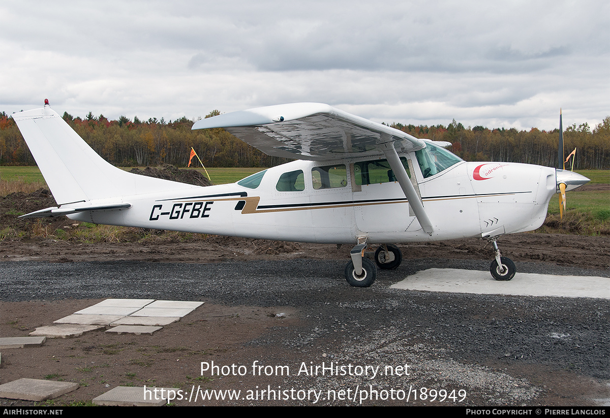 Aircraft Photo of C-GFBE | Cessna P206 Super Skylane | Parachutisme Adrénaline | AirHistory.net #189949