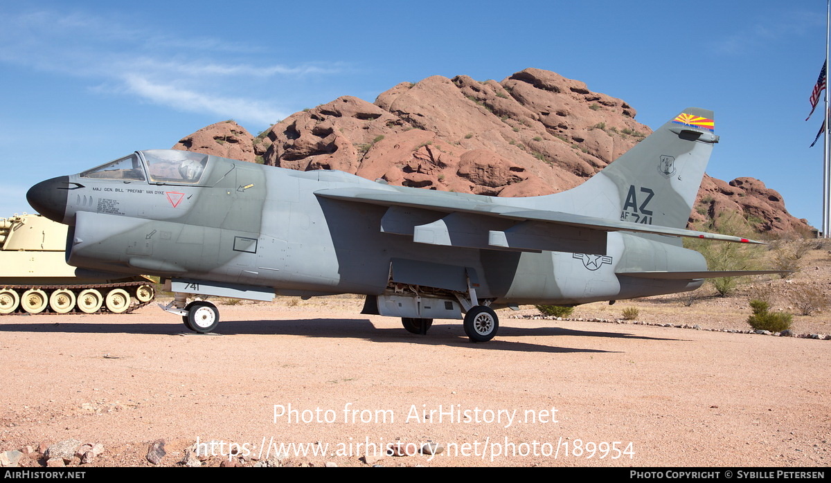 Aircraft Photo of 74-1741 / AF74-741 | LTV A-7D Corsair II | USA - Air Force | AirHistory.net #189954