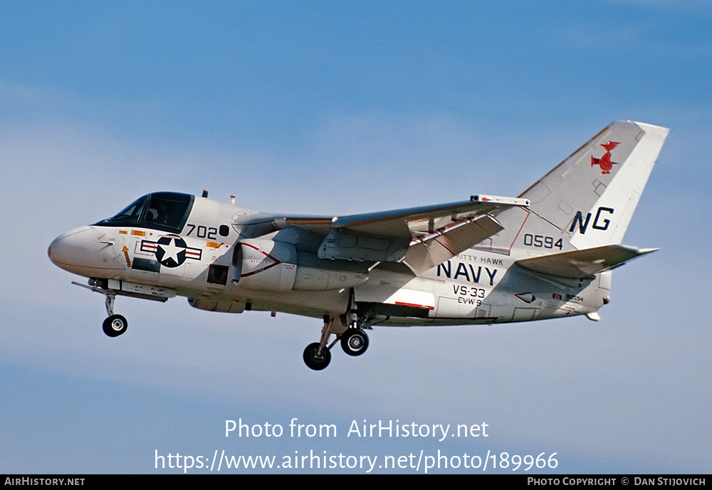 Aircraft Photo of 160594 / 0594 | Lockheed S-3A Viking | USA - Navy | AirHistory.net #189966