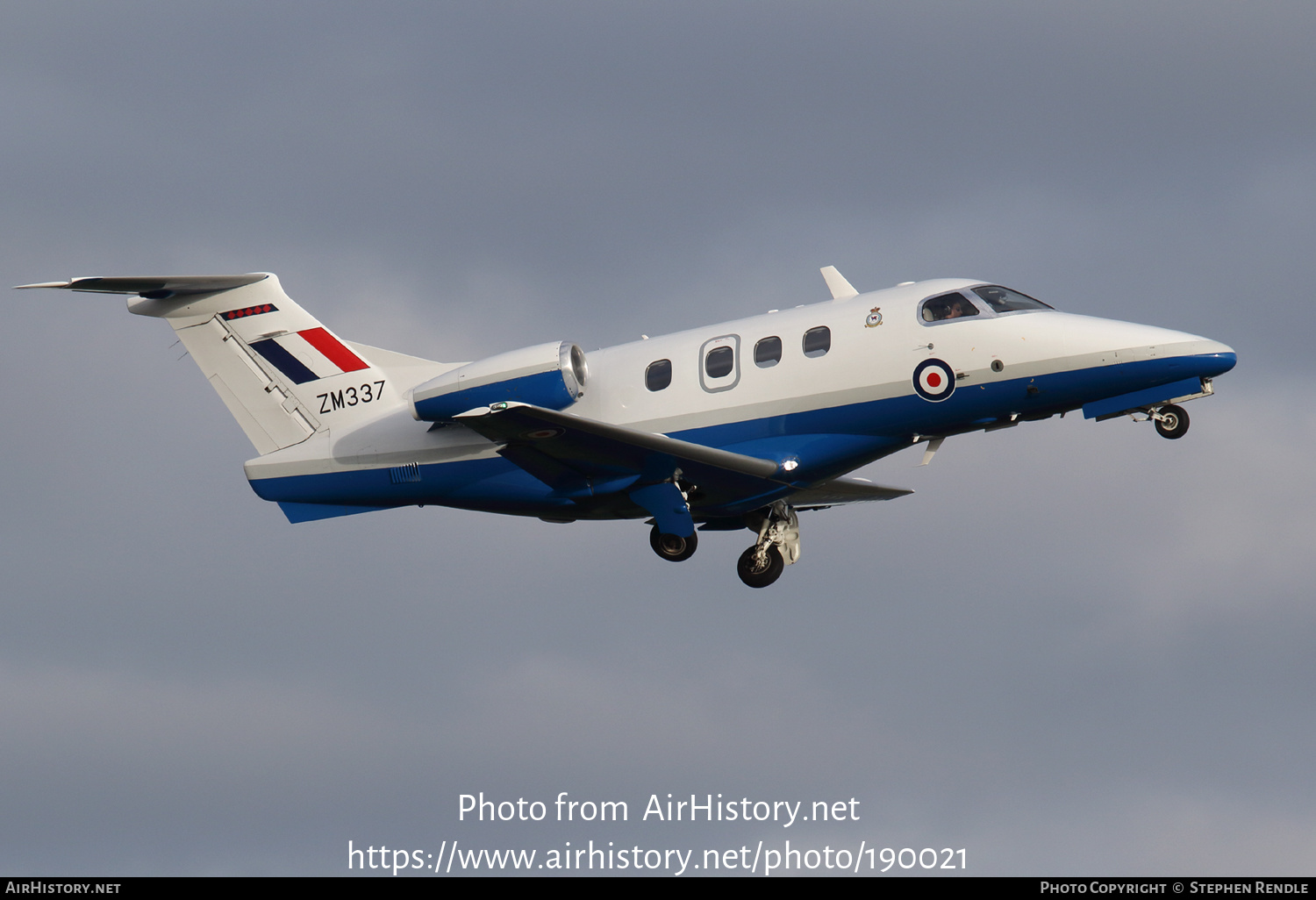 Aircraft Photo of ZM337 | Embraer EMB-500 Phenom 100 | UK - Air Force | AirHistory.net #190021