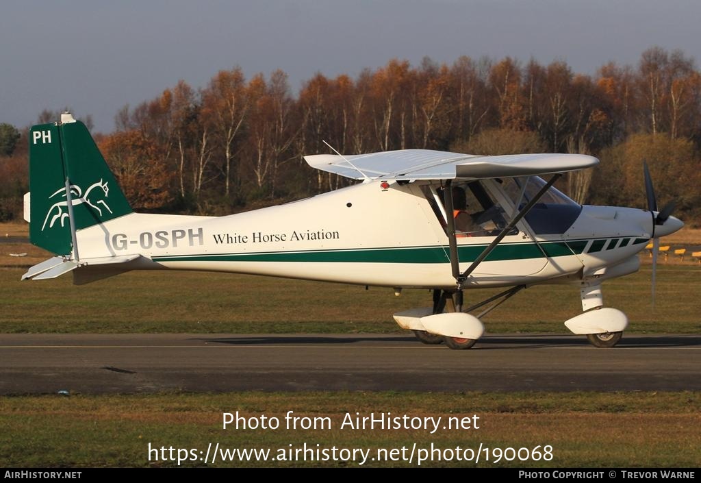 Aircraft Photo of G-OSPH | Comco Ikarus C42-FB100 | White Horse Aviation | AirHistory.net #190068