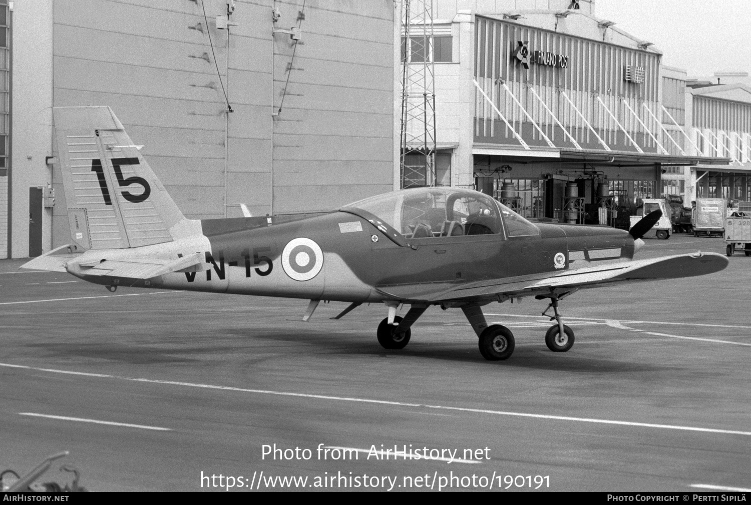 Aircraft Photo of VN-15 | Valmet L-70 Vinka | Finland - Air Force | AirHistory.net #190191