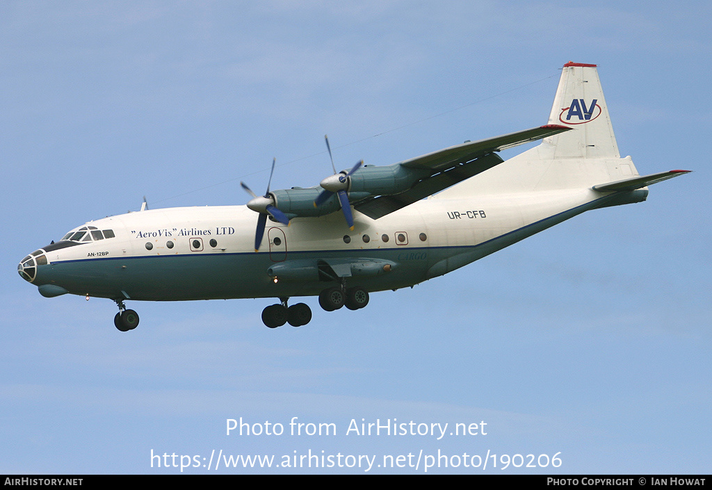 Aircraft Photo of UR-CFB | Antonov An-12BP | AeroVis Airlines | AirHistory.net #190206