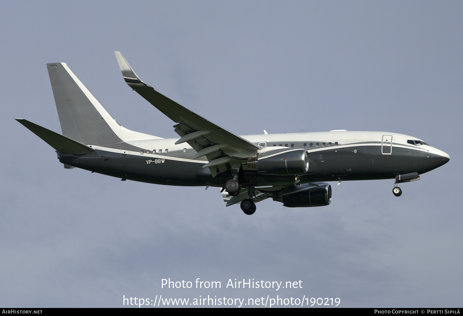 Aircraft Photo of VP-BBW | Boeing 737-7BJ BBJ | AirHistory.net #190219