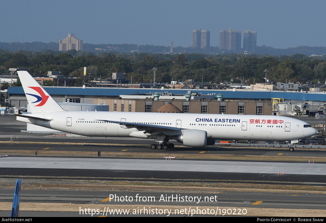 Aircraft Photo of B-2002 | Boeing 777-39P/ER | China Eastern Airlines | AirHistory.net #190220